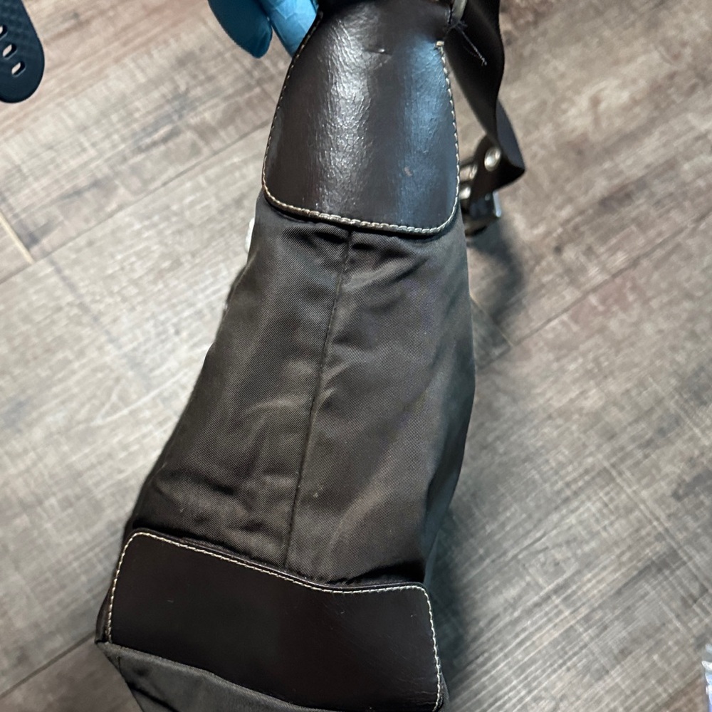 Prada Black Nylon Shoulder Bag - Picture 4 of 16